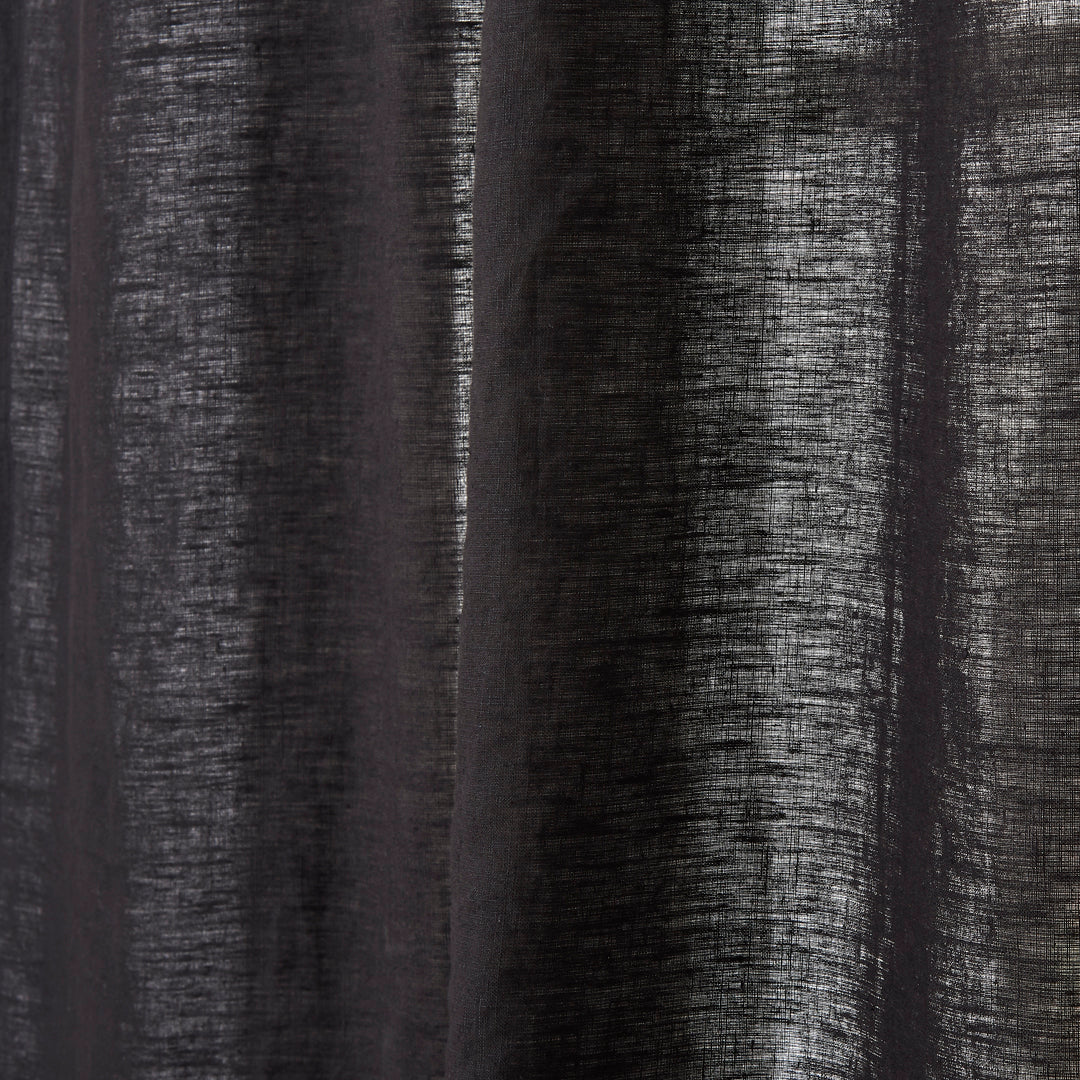 Black Linen Texture Detail