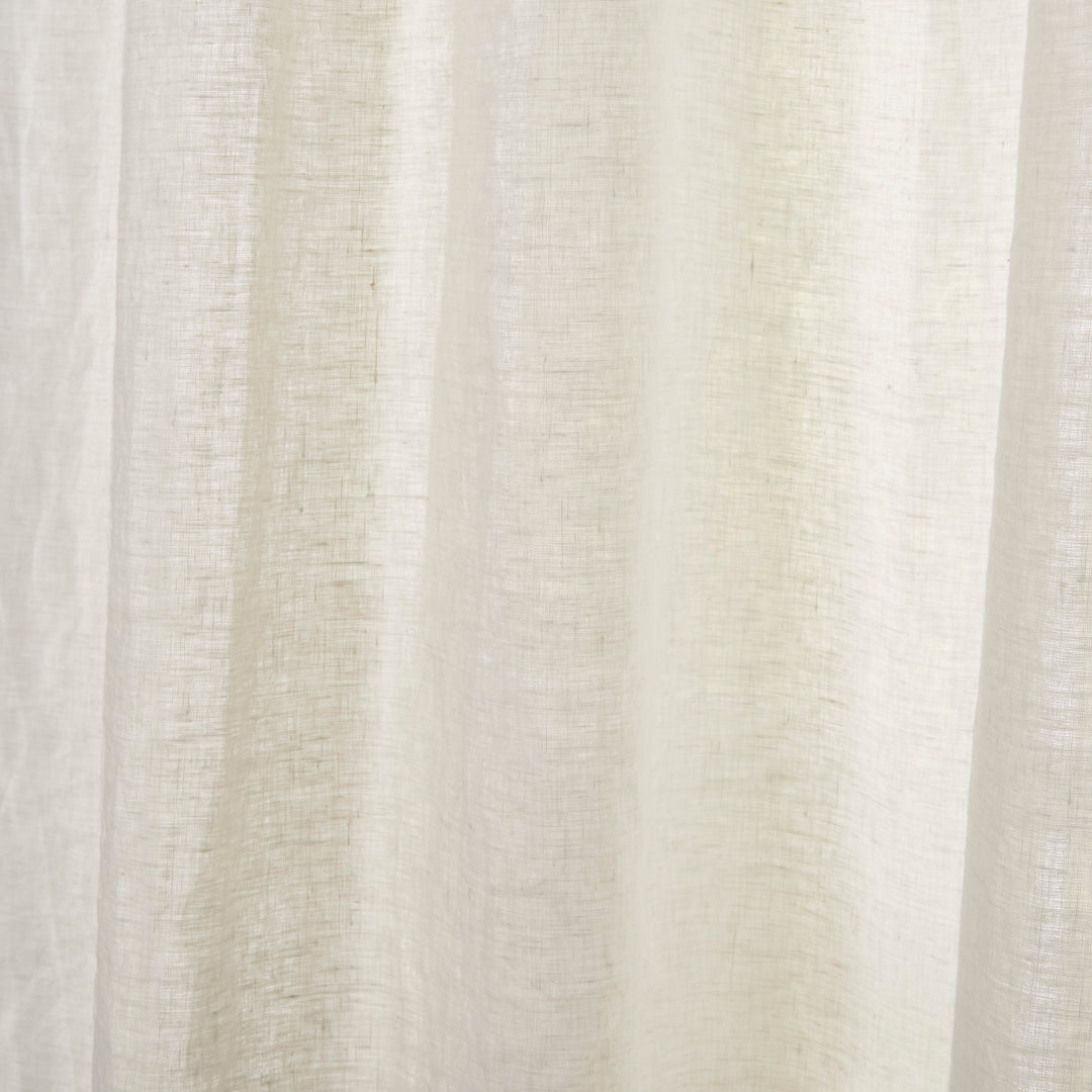Cool Gray Linen Drapery Texture