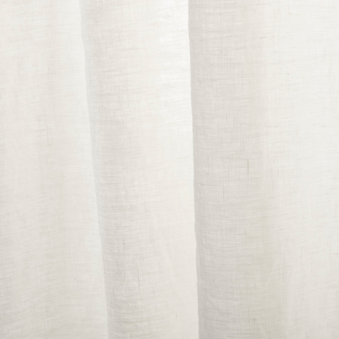 Detail of Linen Curtain Texture