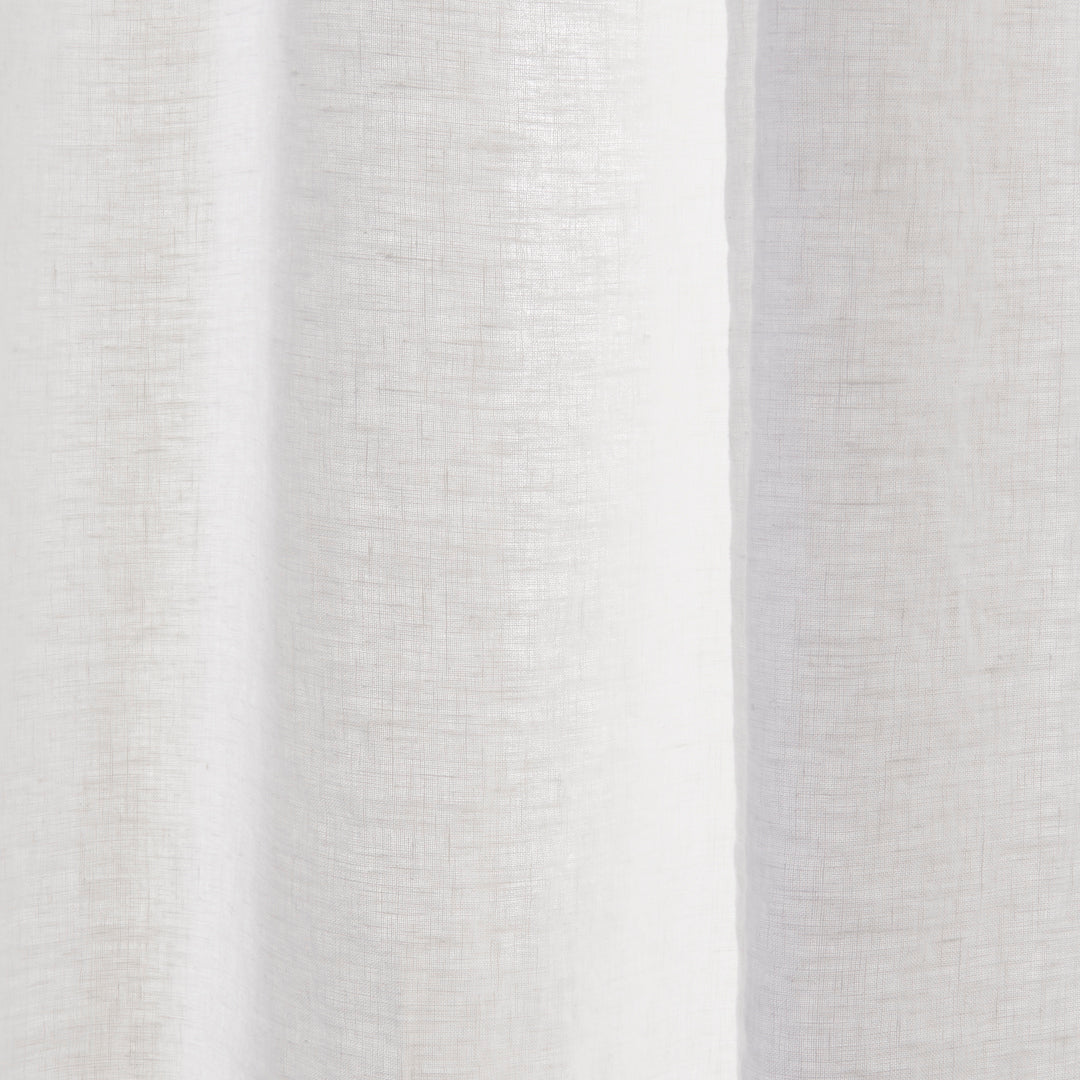 Texture of Optic White Linen
