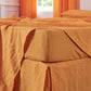 Side View Of 100% Linen Fitted Sheet - linenforce
