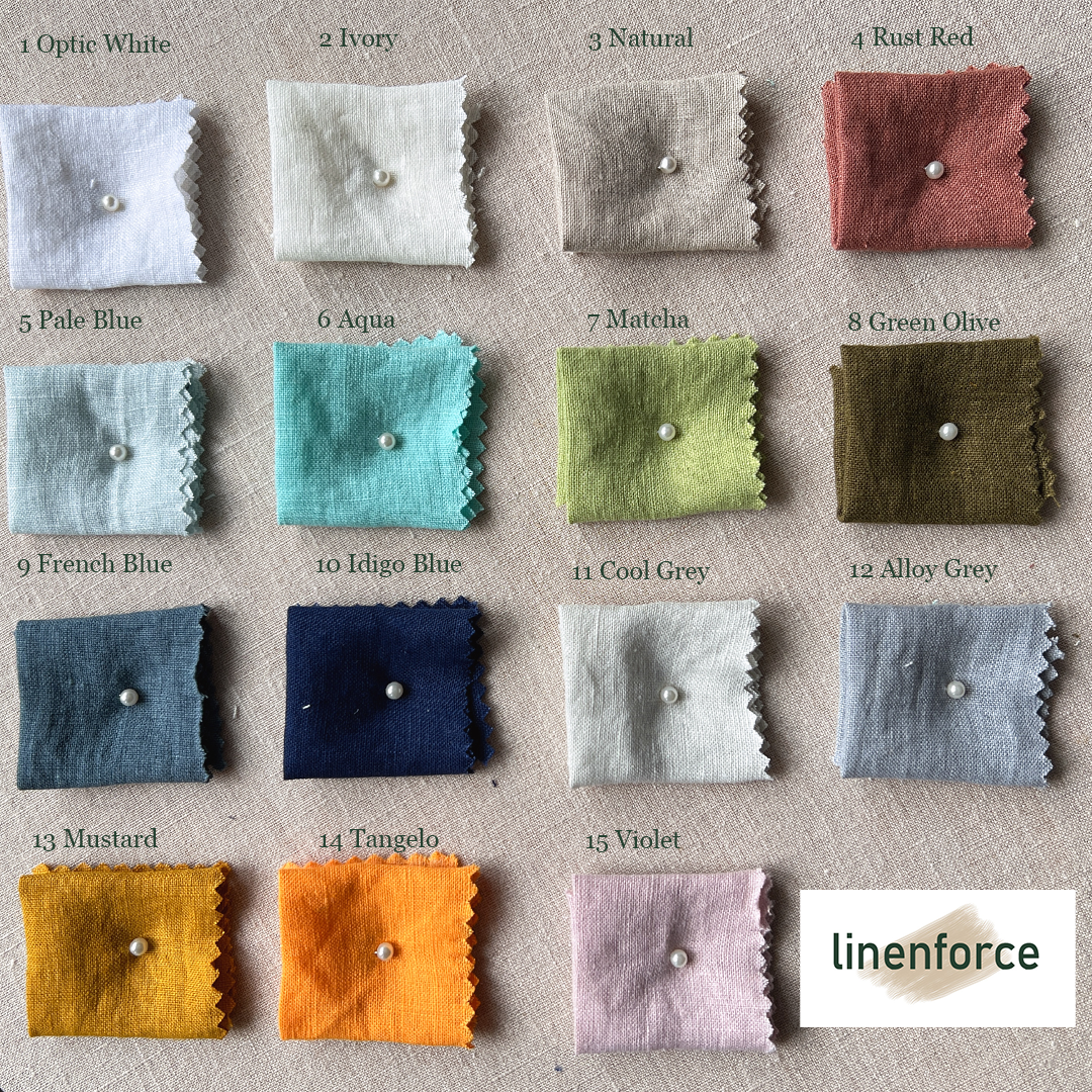 linenforce color swatches 2024