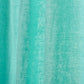 Linen Texture Detail on Aqua Green Curtains