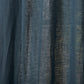 French Blue Linen Curtain Texture