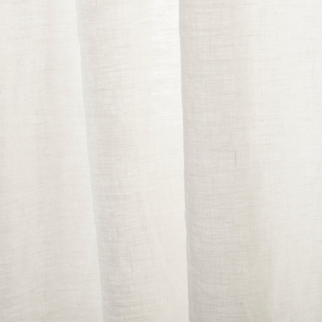Detail of Linen Curtain Texture
