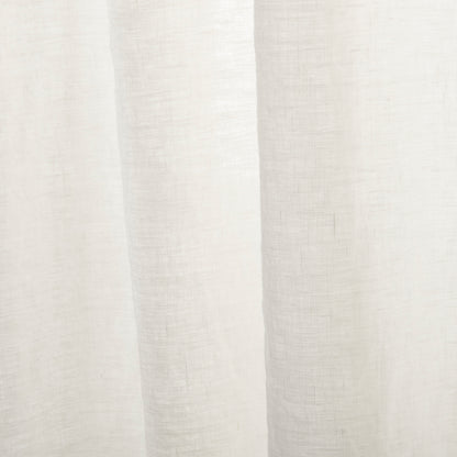 Detail of Linen Curtain Texture