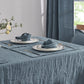 French Blue Table Linens with Napkin Set, Placemats, and Tablecloth